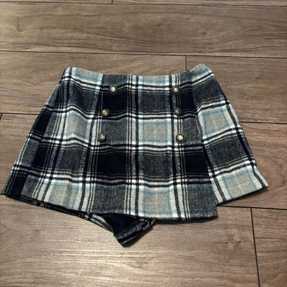 Topshop Women's Blue and Navy Skirt